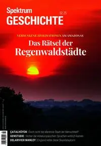 Cover: 9783958929388 | Spektrum Geschichte 2/2025 - Das Rätsel der Regenwaldstädte | Buch