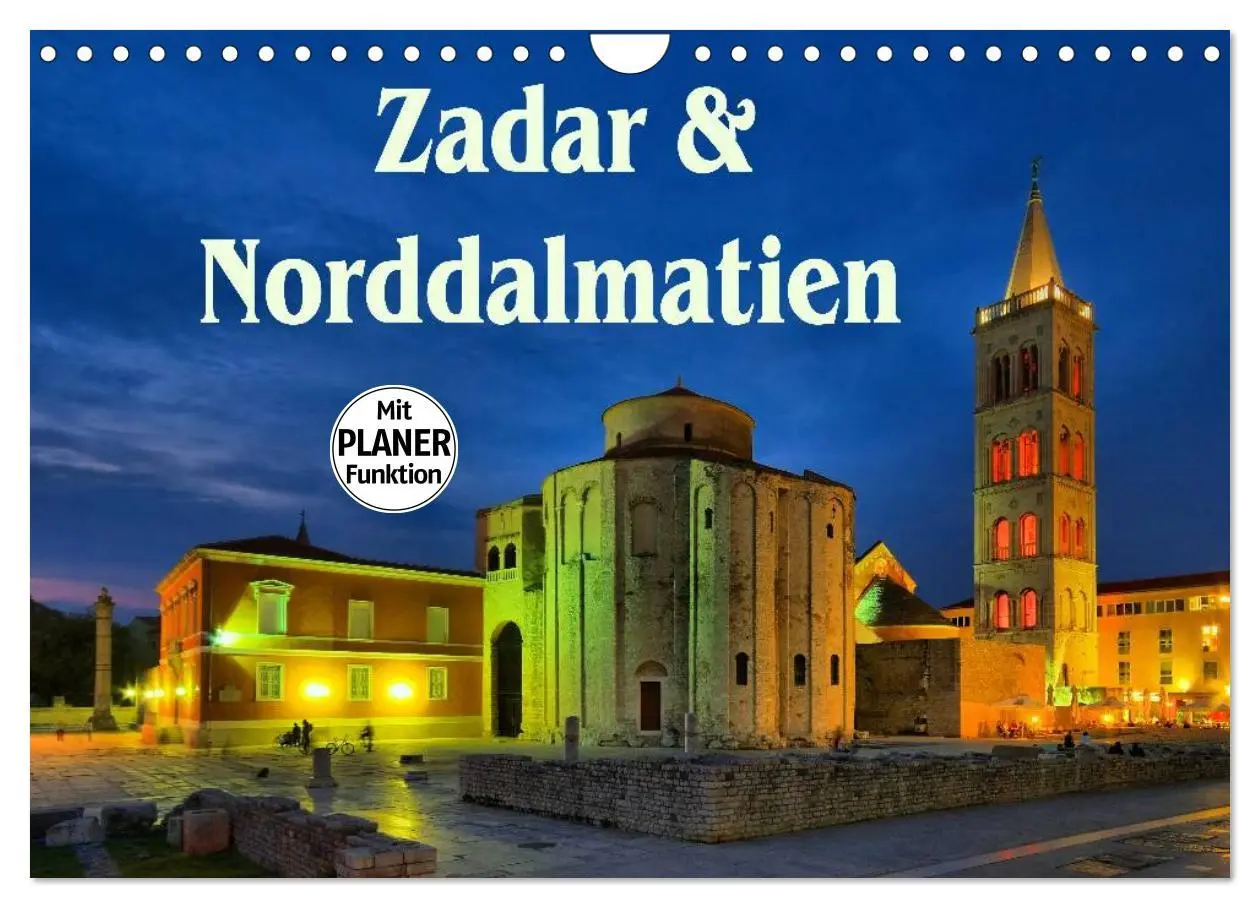 Cover: 9783457979488 | Zadar und Norddalmatien (Wandkalender 2026 DIN A4 quer), CALVENDO...
