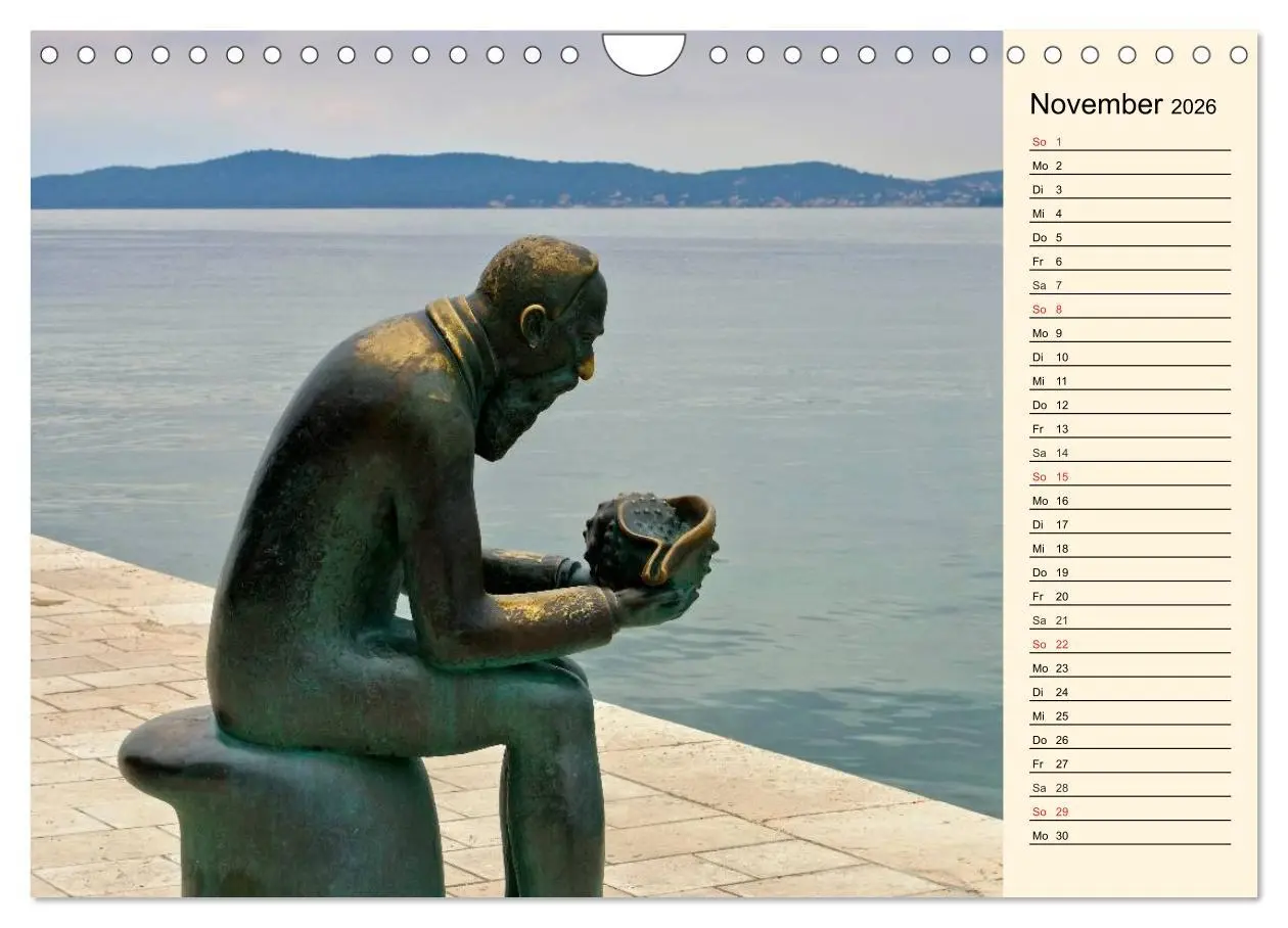 Bild: 9783457979488 | Zadar und Norddalmatien (Wandkalender 2026 DIN A4 quer), CALVENDO...