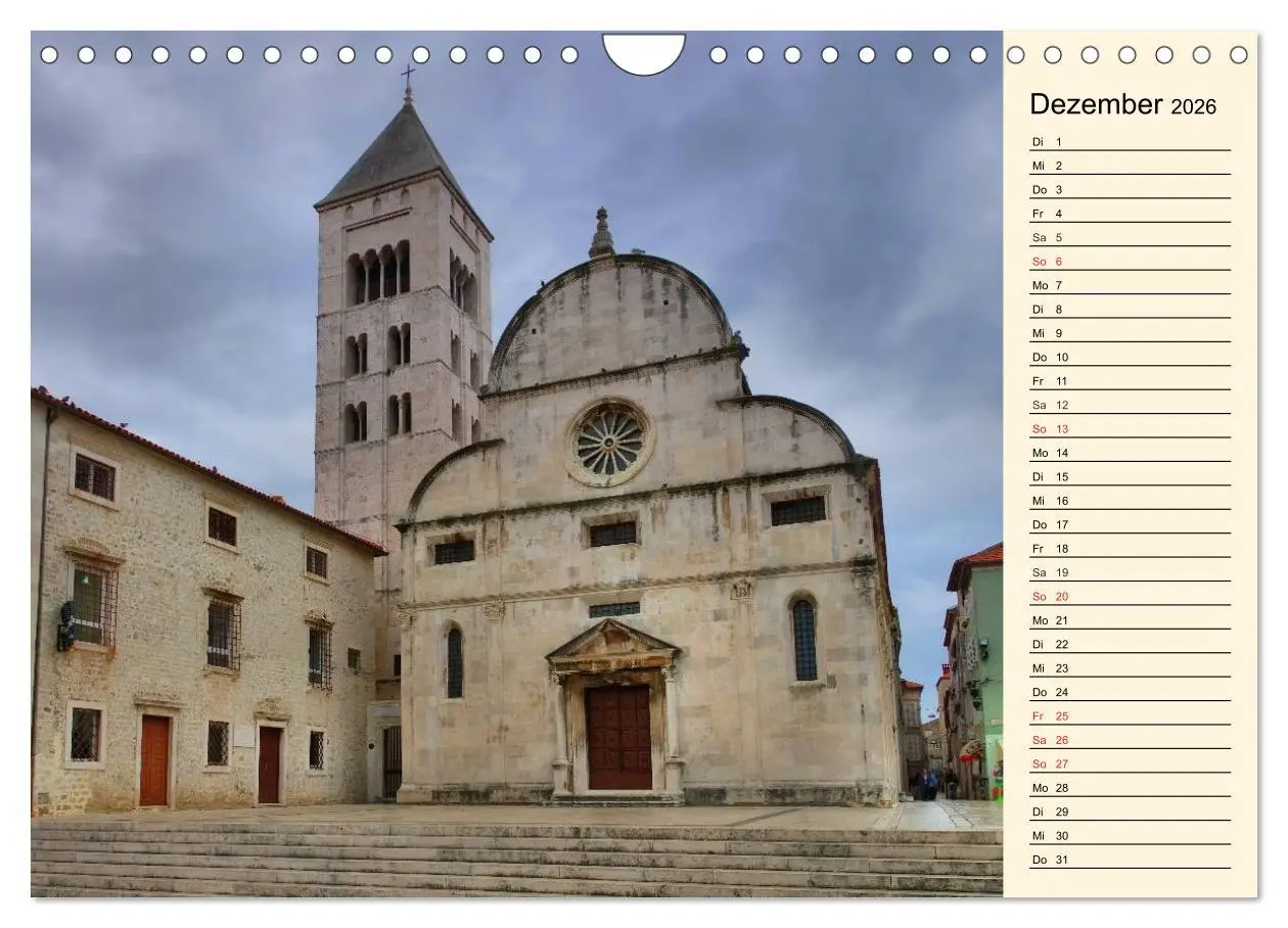 Bild: 9783457979488 | Zadar und Norddalmatien (Wandkalender 2026 DIN A4 quer), CALVENDO...