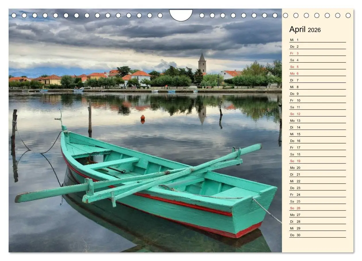 Bild: 9783457979488 | Zadar und Norddalmatien (Wandkalender 2026 DIN A4 quer), CALVENDO...