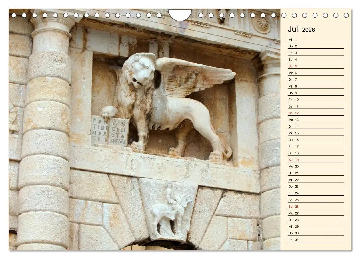 Bild: 9783457979488 | Zadar und Norddalmatien (Wandkalender 2026 DIN A4 quer), CALVENDO...