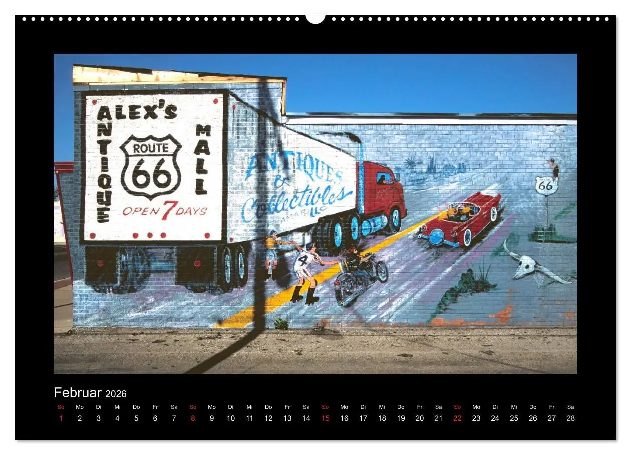 Bild: 9783516209488 | Get Your Kicks on Route 66 (Wandkalender 2026 DIN A2 quer),...