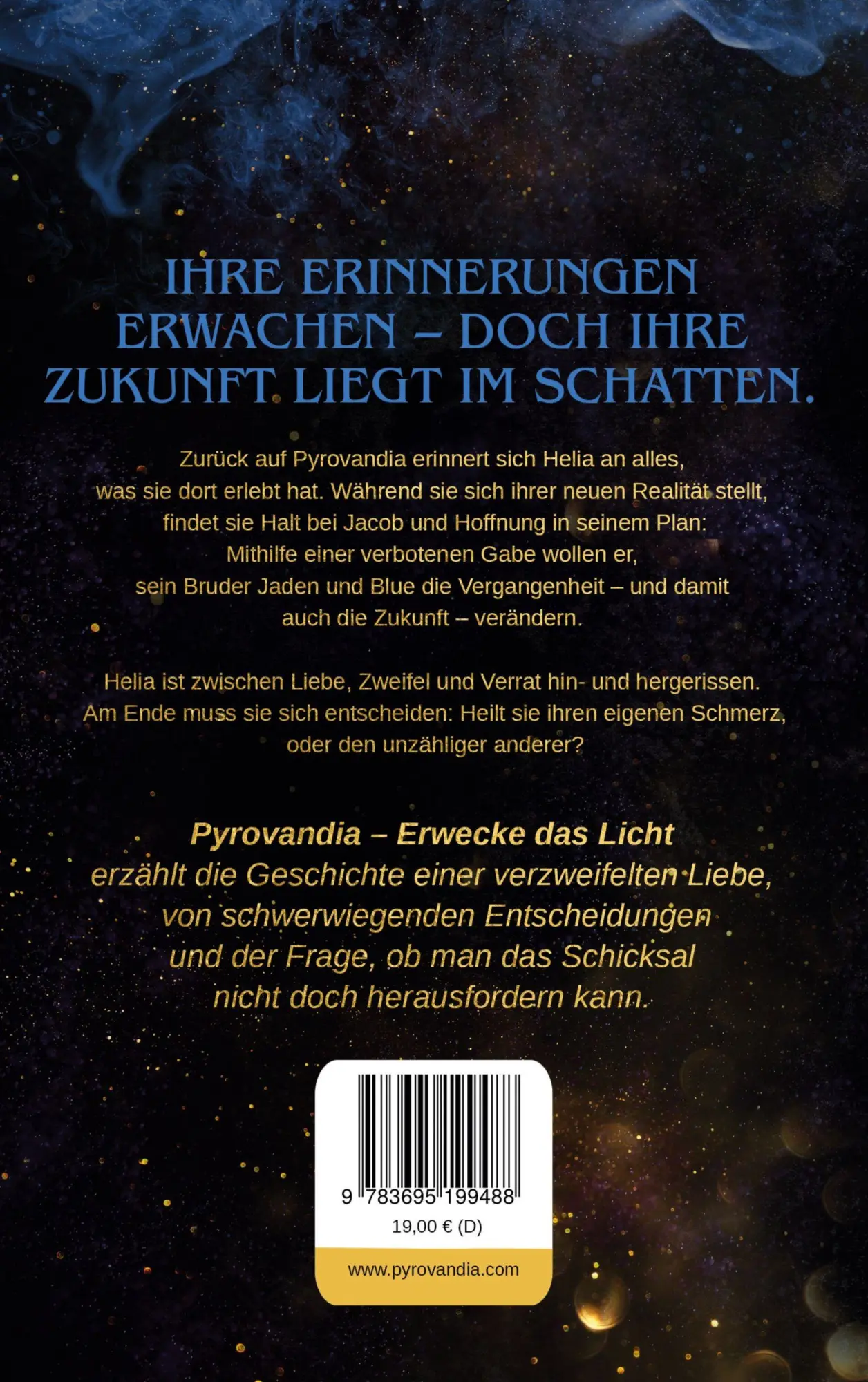 Rückseite: 9783695199488 | Pyrovandia - Erwecke das Licht | Teil 2 der magischen Romantasy-Reihe