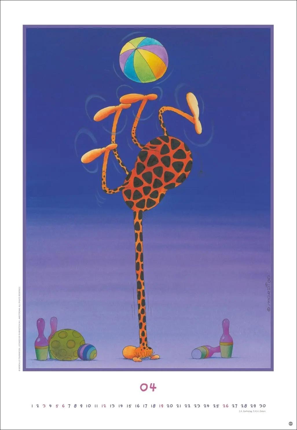 Bild: 9783756409488 | Mordillo Edition Kalender 2026 | Guillermo Mordillo | Kalender | 14 S.
