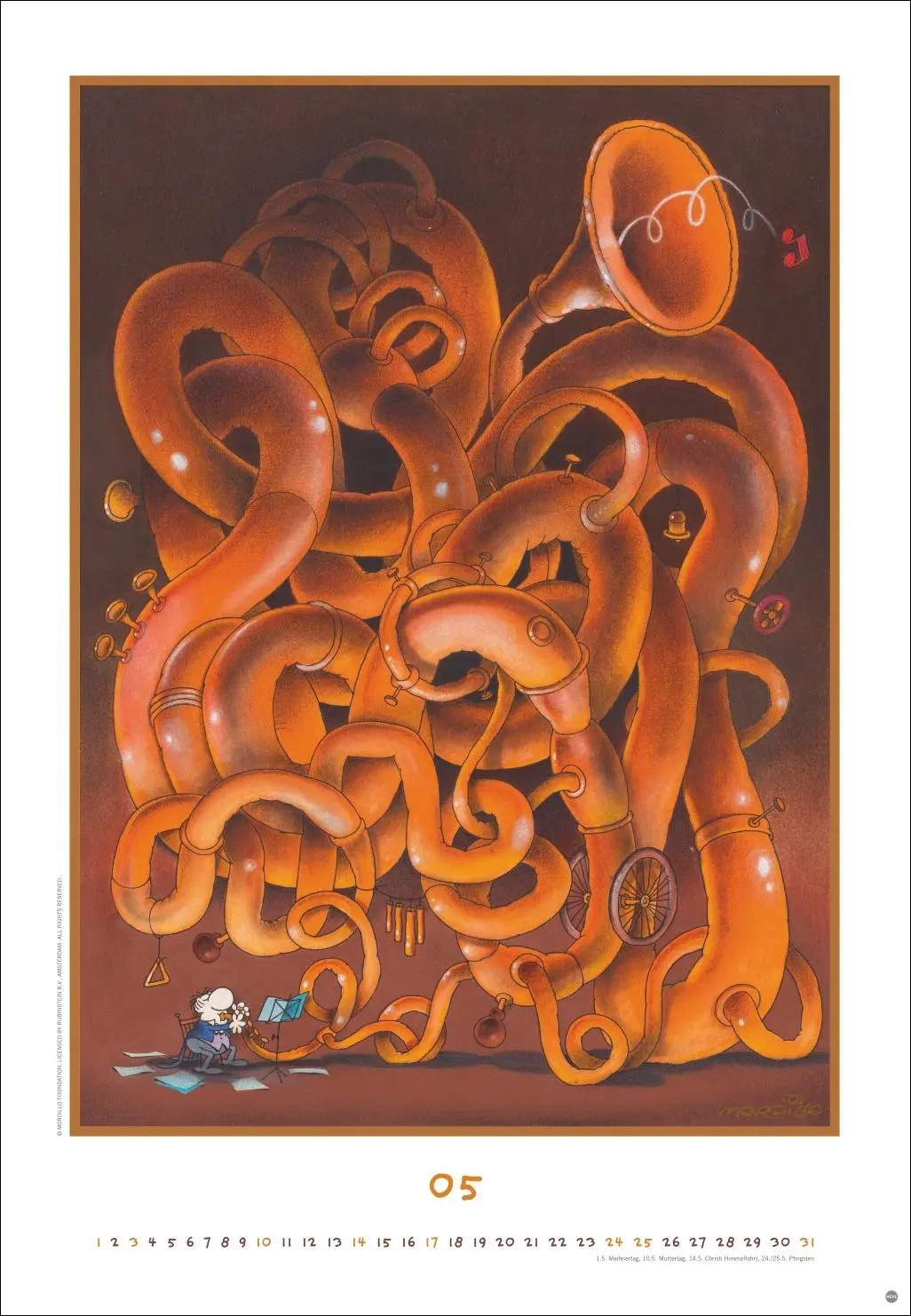 Bild: 9783756409488 | Mordillo Edition Kalender 2026 | Guillermo Mordillo | Kalender | 14 S.