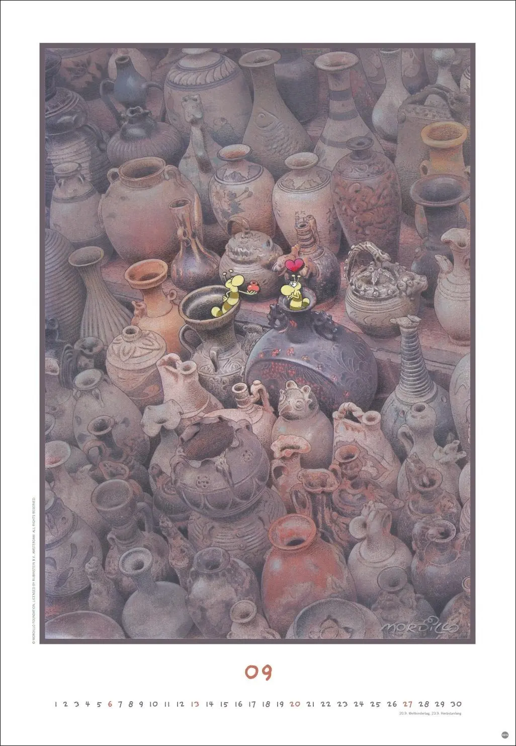 Bild: 9783756409488 | Mordillo Edition Kalender 2026 | Guillermo Mordillo | Kalender | 14 S.
