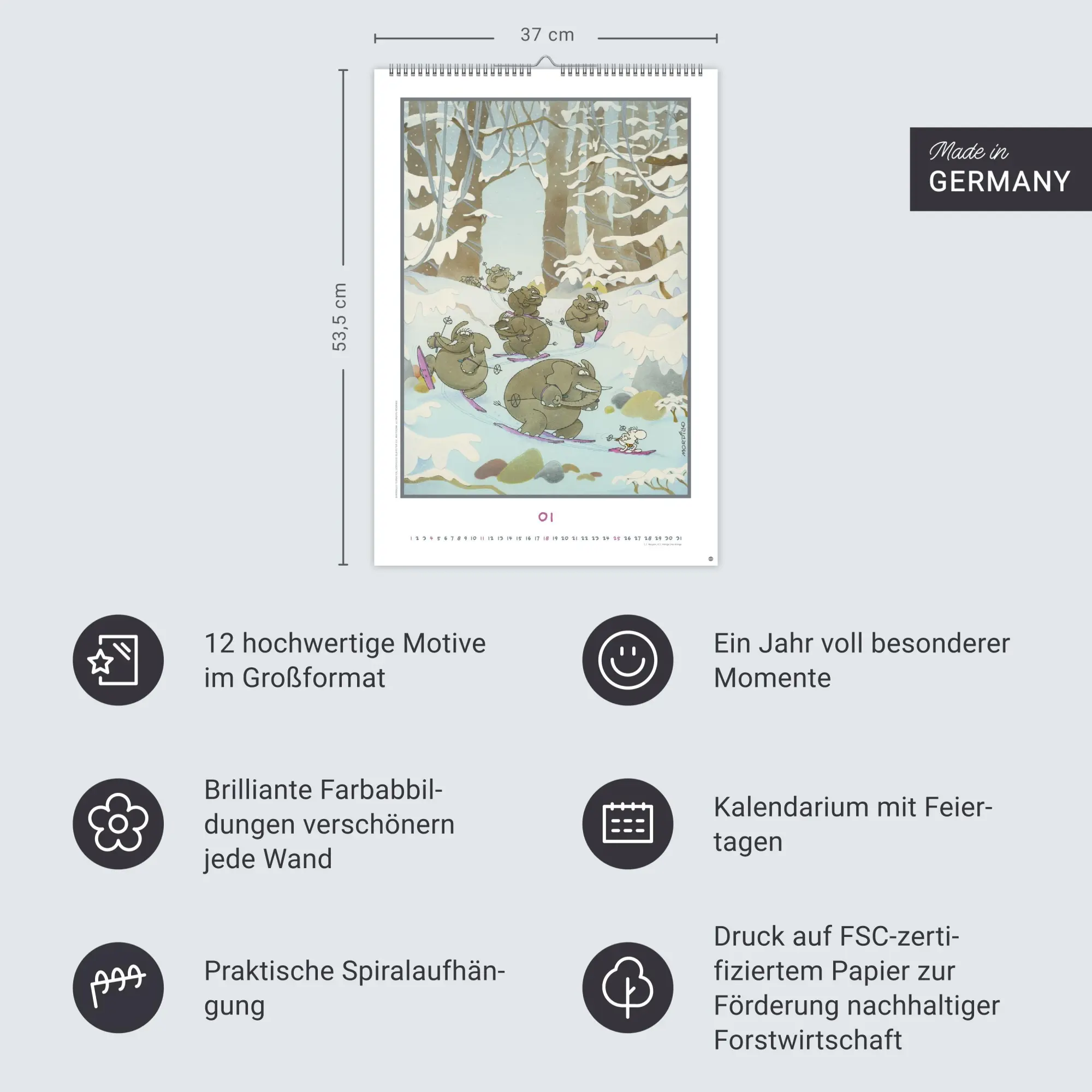 Bild: 9783756409488 | Mordillo Edition Kalender 2026 | Guillermo Mordillo | Kalender | 14 S.