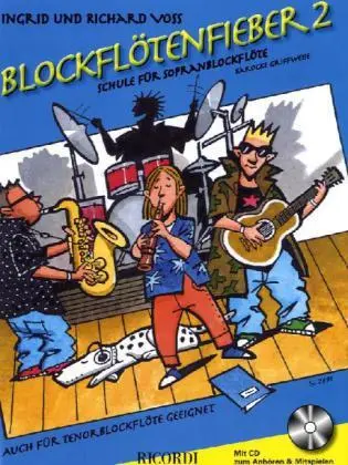 Cover: 9783938809488 | Blockflötenfieber, für Sopranblockflöte (barocke Griffweise), m....