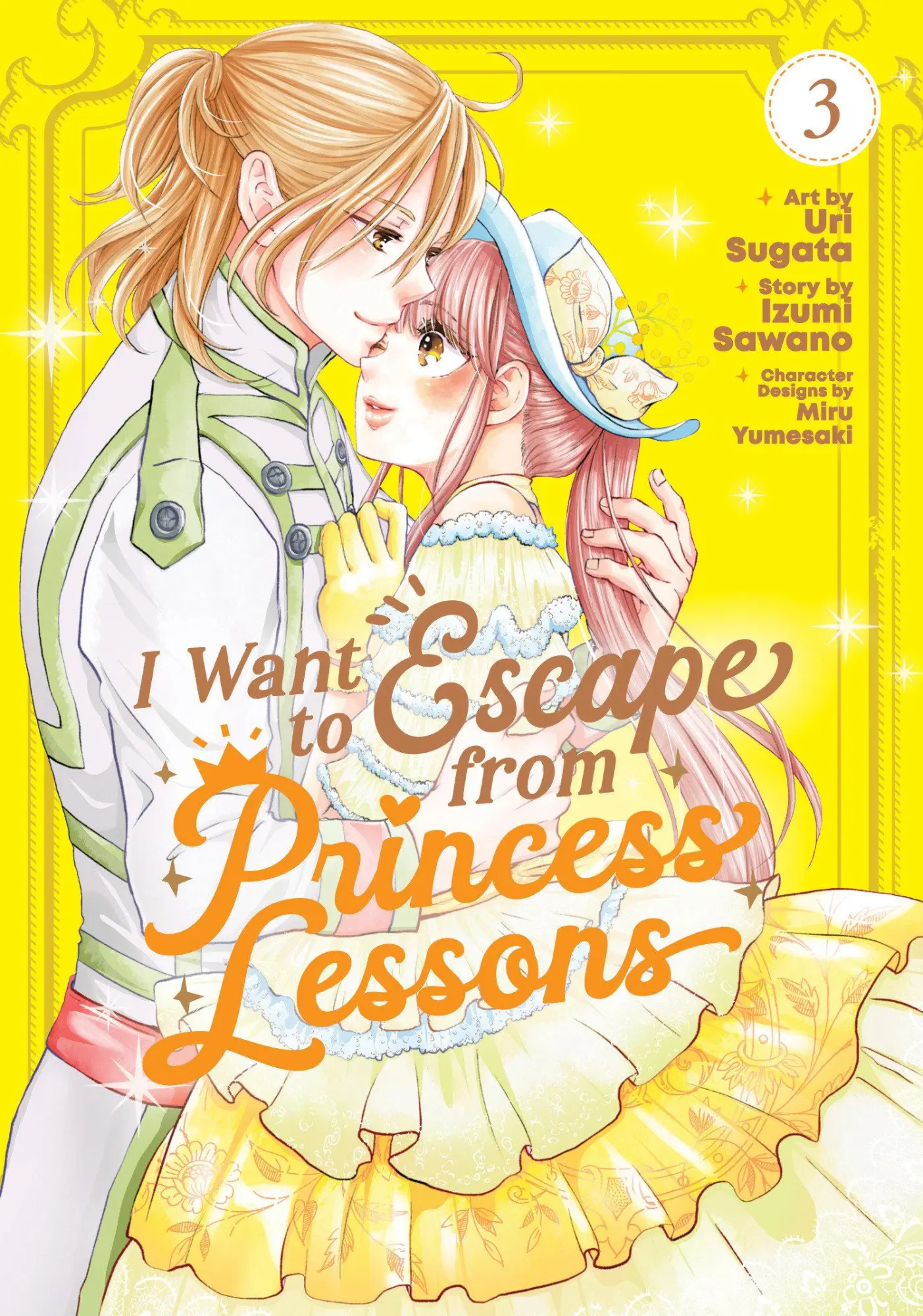 Cover: 9798891609488 | I Want to Escape from Princess Lessons (Manga) Vol. 3 | Izumi Sawano