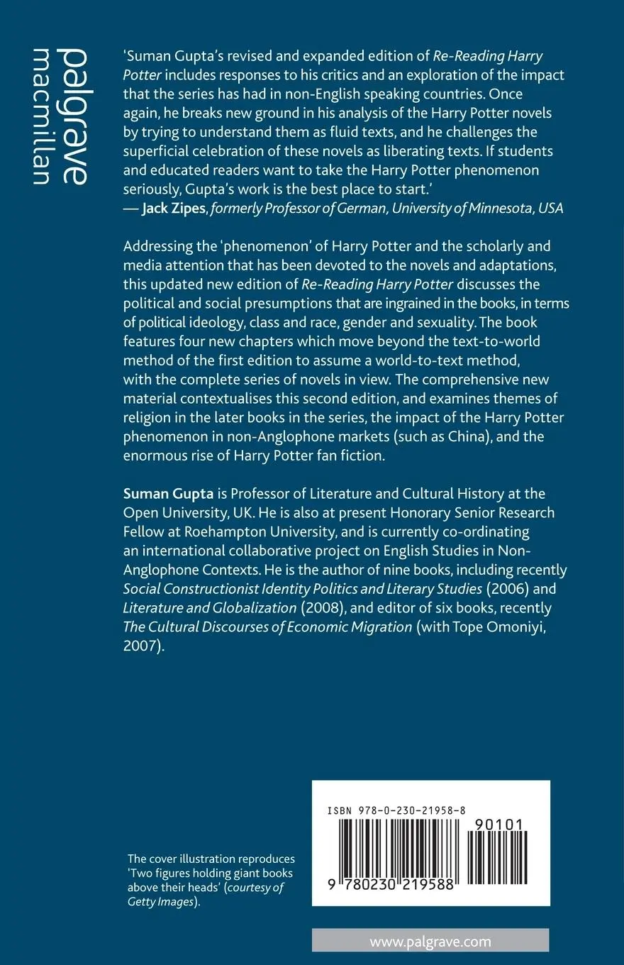 Rückseite: 9780230219588 | Re-Reading Harry Potter | Suman Gupta | Taschenbuch | vii | Englisch