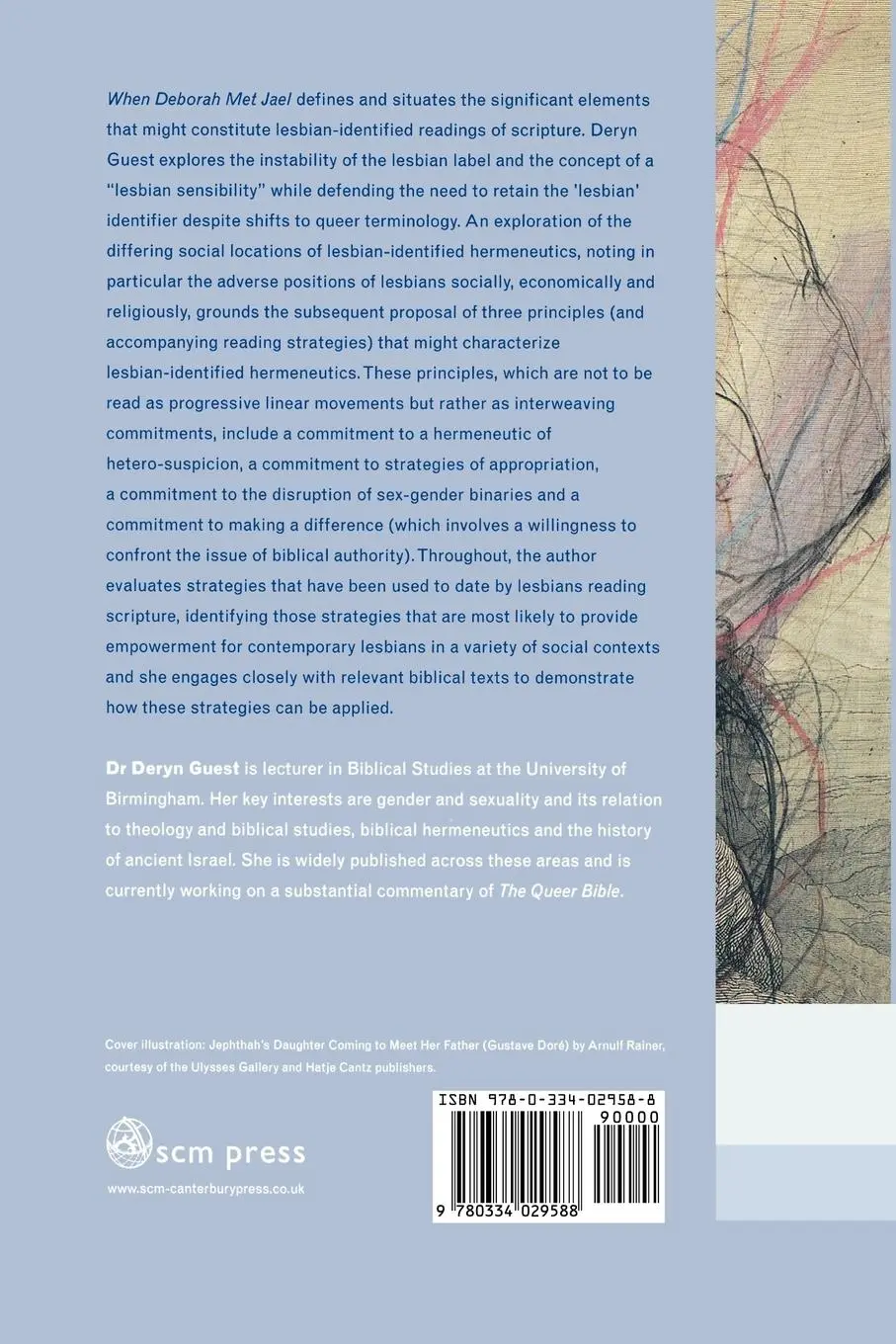 Rückseite: 9780334029588 | When Deborah Met Jael | Lesbian Feminist Hermeneutics | Deryn Guest