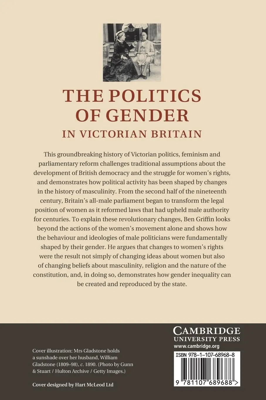 Rückseite: 9781107689688 | The Politics of Gender in Victorian Britain | Ben Griffin | Buch
