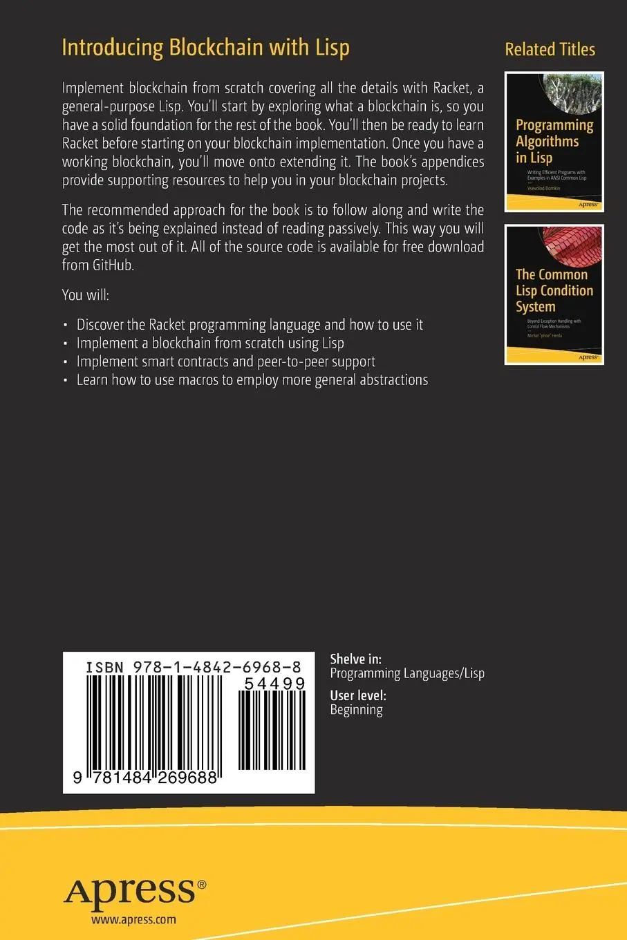 Rückseite: 9781484269688 | Introducing Blockchain with Lisp | Boro Sitnikovski | Taschenbuch | xi