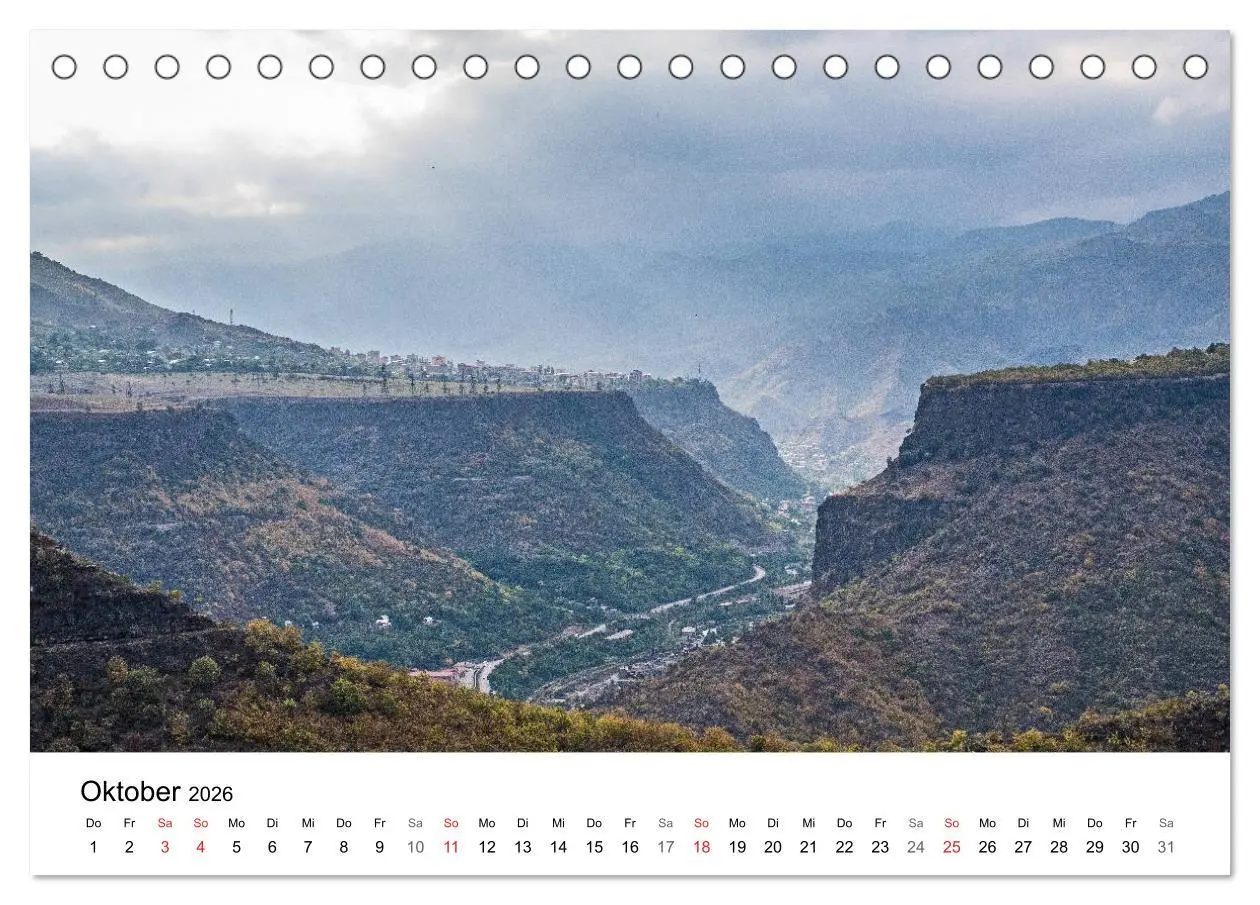 Bild: 9783457719688 | Eine Reise durch Armenien (Tischkalender 2026 DIN A5 quer),...