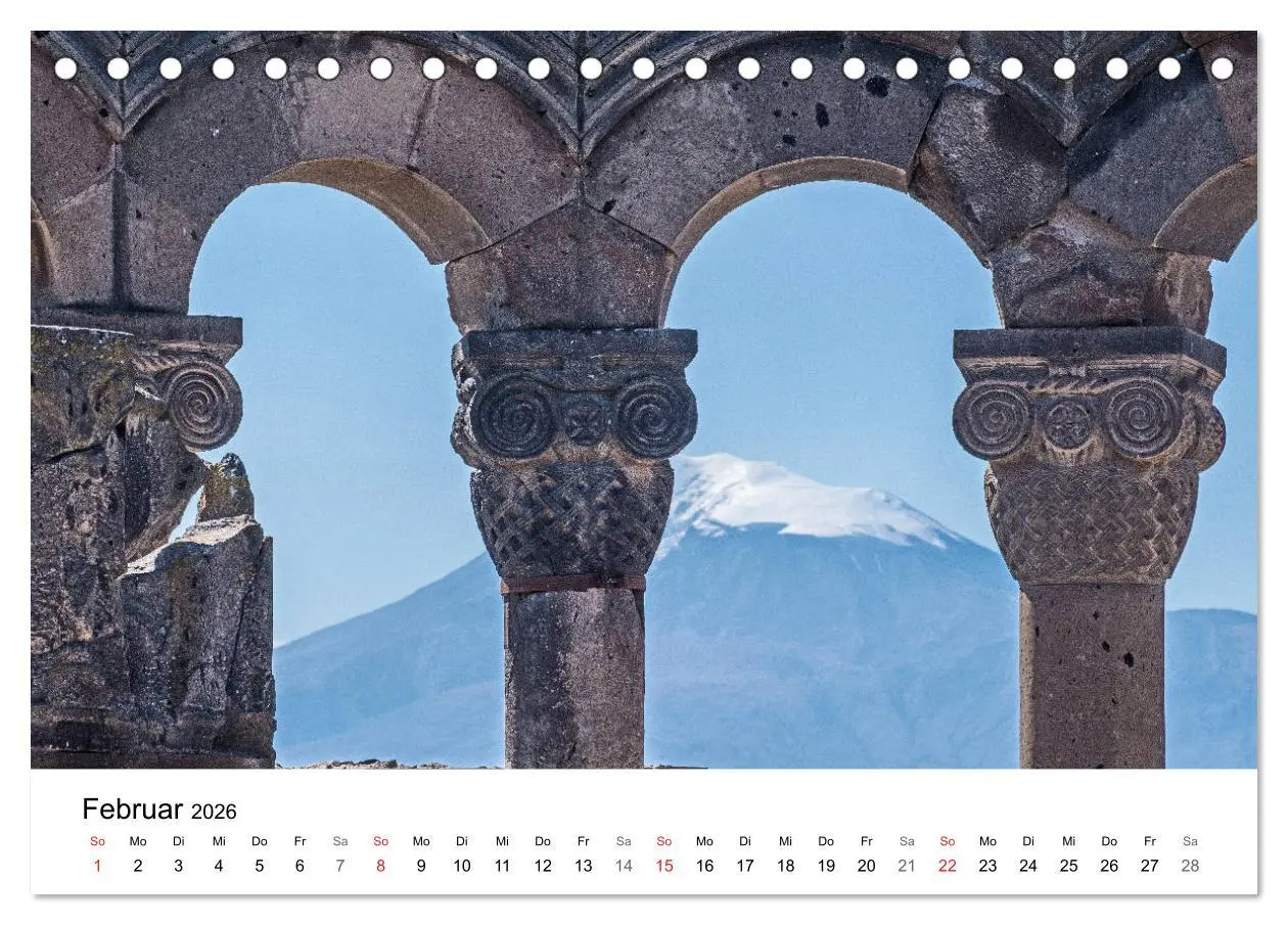 Bild: 9783457719688 | Eine Reise durch Armenien (Tischkalender 2026 DIN A5 quer),...