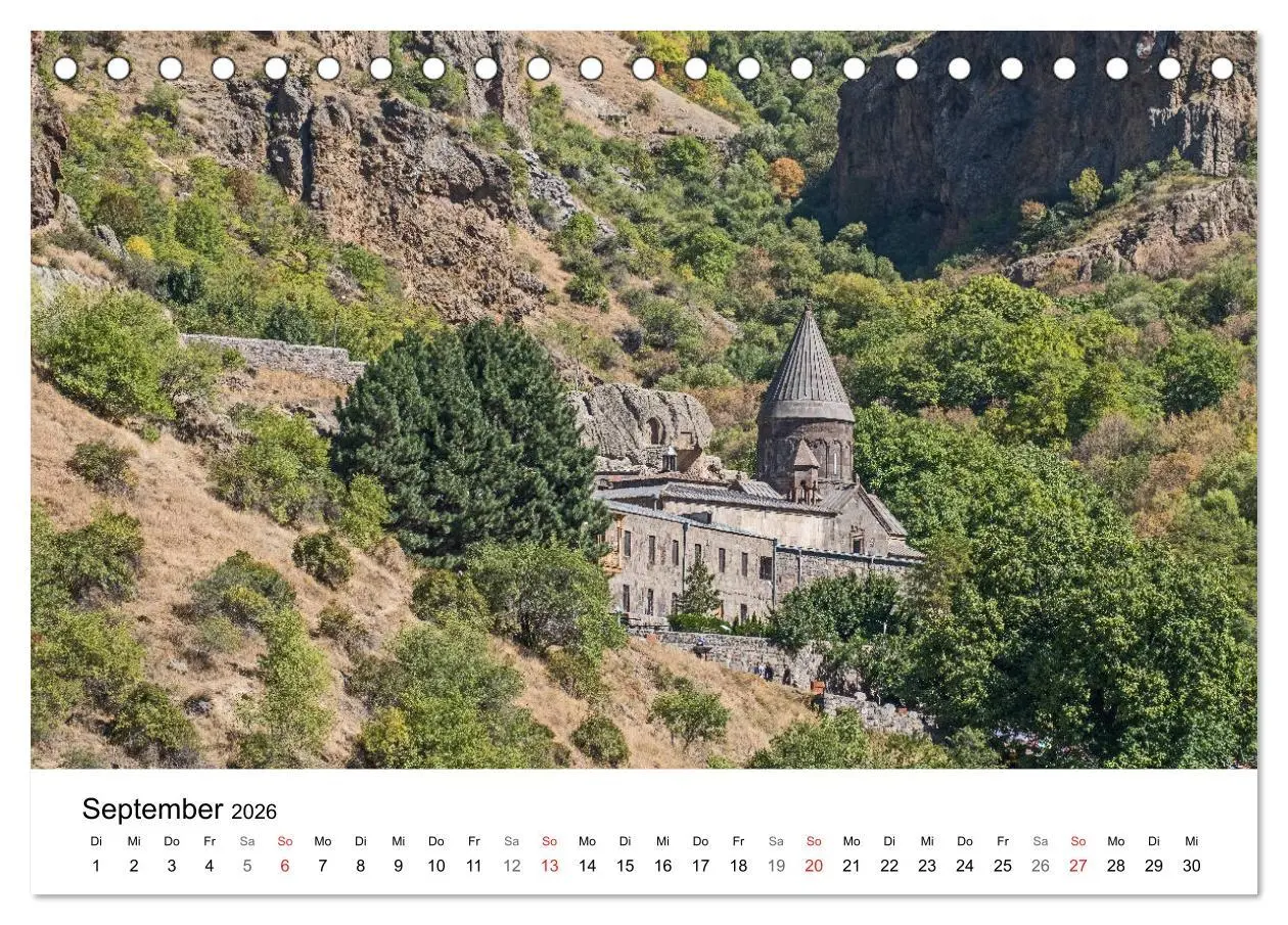 Bild: 9783457719688 | Eine Reise durch Armenien (Tischkalender 2026 DIN A5 quer),...