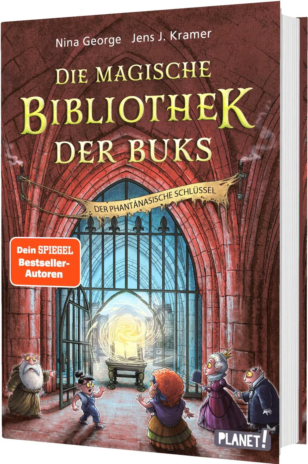 Cover: 9783522509688 | Die magische Bibliothek der Buks 3: Der Phantánasische Schlüssel