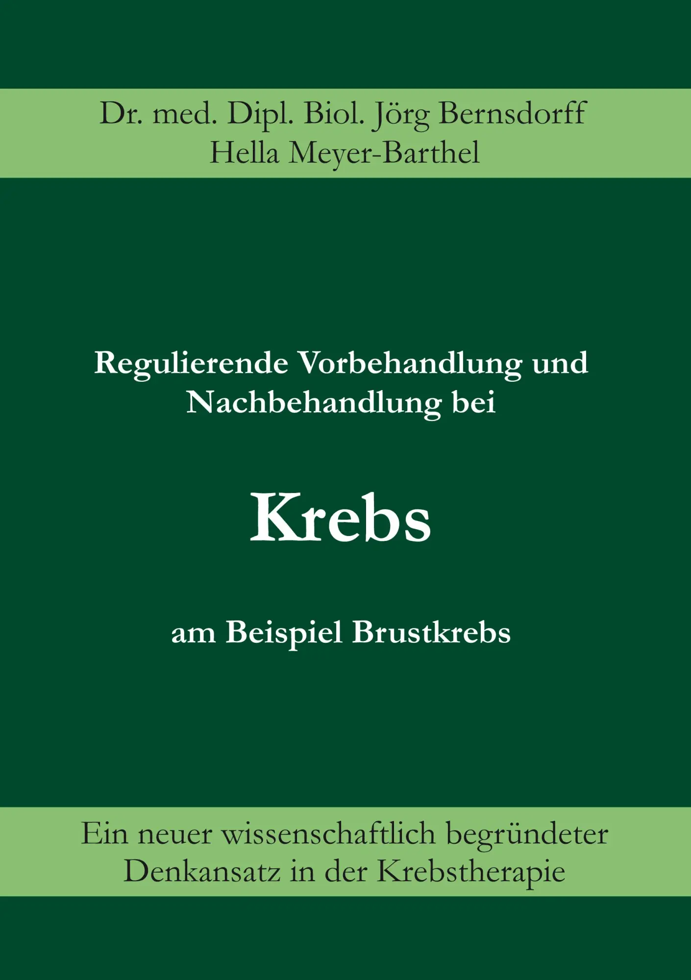 Cover: 9783833469688 | Regulierende Vorbehandlung und Nachbehandlung bei Krebs am Beispiel...