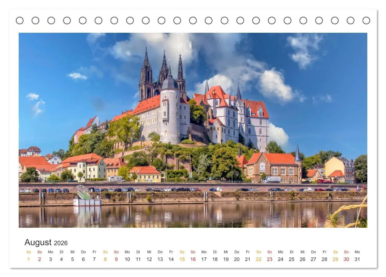 Bild: 9783457259788 | Sachsen - Land zwischen Elbe und Erzgebirge (Tischkalender 2026 DIN...