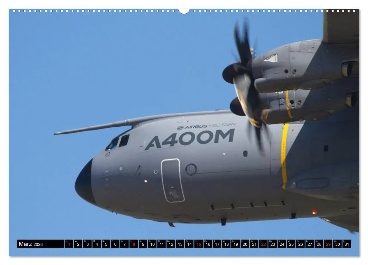 Bild: 9783457949788 | Augenblicke in der Luft: Airbus A400M (Wandkalender 2026 DIN A2...