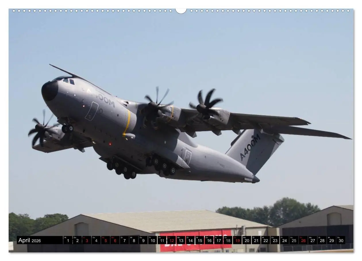 Bild: 9783457949788 | Augenblicke in der Luft: Airbus A400M (Wandkalender 2026 DIN A2...