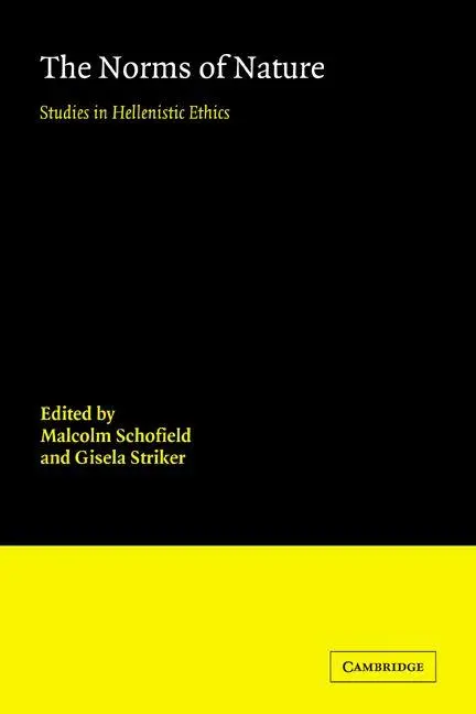Cover: 9780521039888 | The Norms of Nature | Studies in Hellenistic Ethics | Taschenbuch