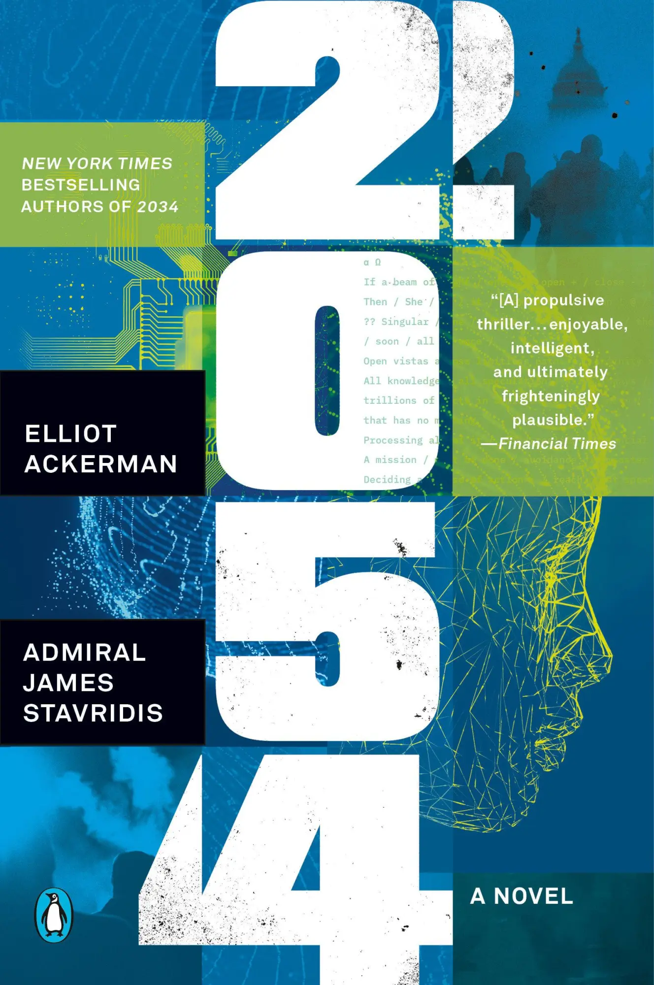 Cover: 9780593489888 | 2054 | A Novel | Elliot Ackerman (u. a.) | Taschenbuch | Englisch