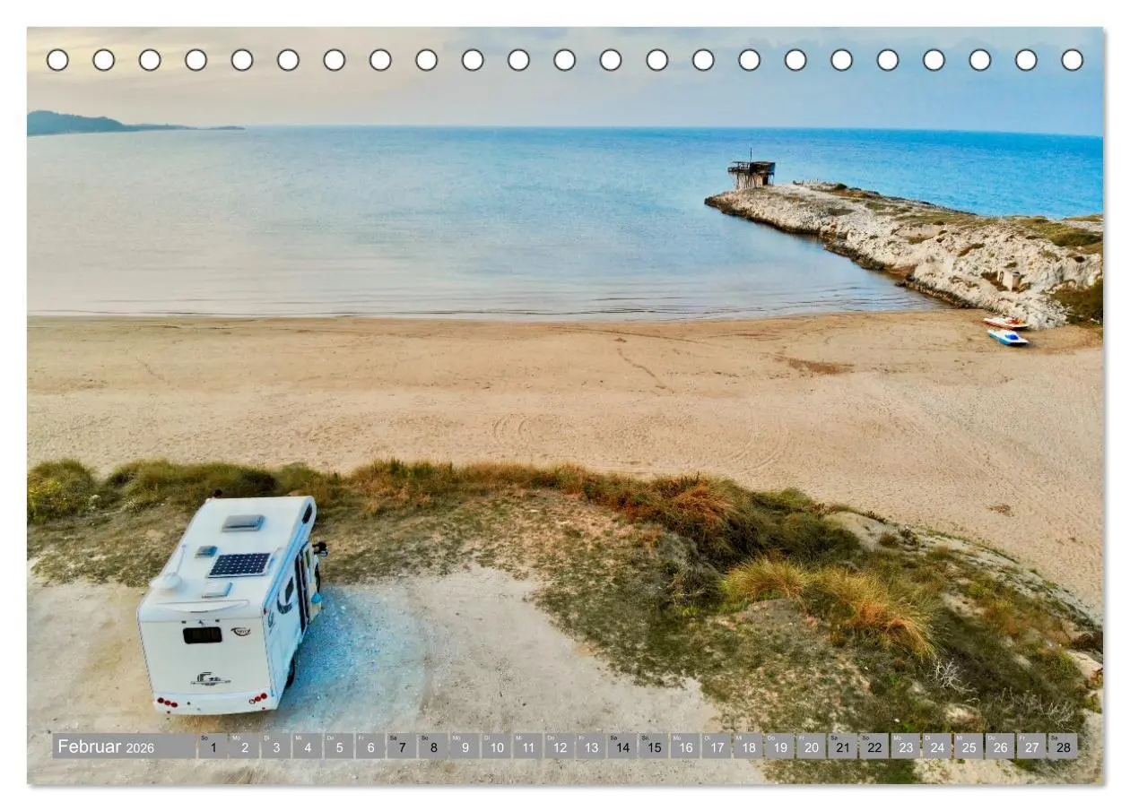 Bild: 9783457629888 | Vanlife; Camping - Freiheit - Reisen (Tischkalender 2026 DIN A5...