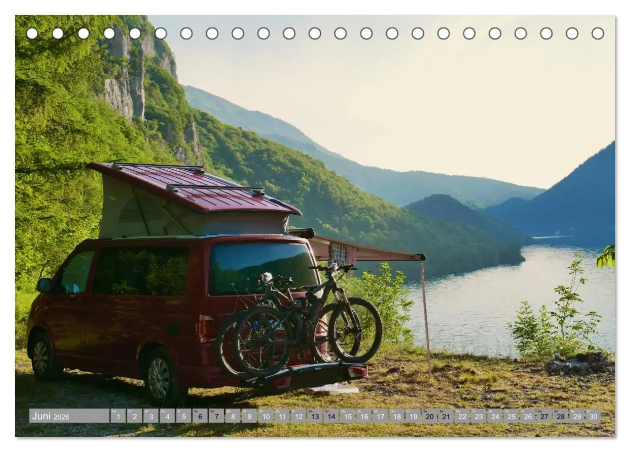 Bild: 9783457629888 | Vanlife; Camping - Freiheit - Reisen (Tischkalender 2026 DIN A5...