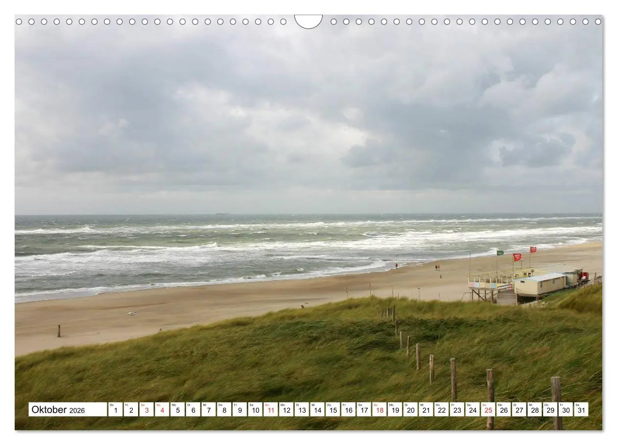 Bild: 9783516029888 | Callantsoog (Wandkalender 2026 DIN A3 quer), CALVENDO Monatskalender