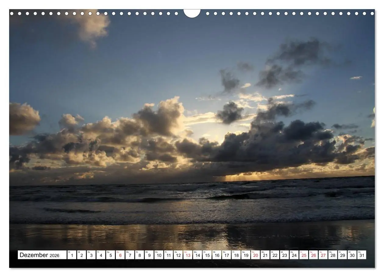 Bild: 9783516029888 | Callantsoog (Wandkalender 2026 DIN A3 quer), CALVENDO Monatskalender