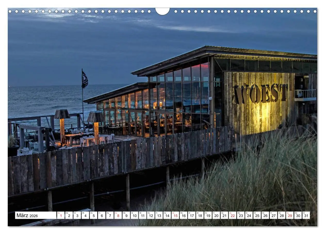 Bild: 9783516029888 | Callantsoog (Wandkalender 2026 DIN A3 quer), CALVENDO Monatskalender