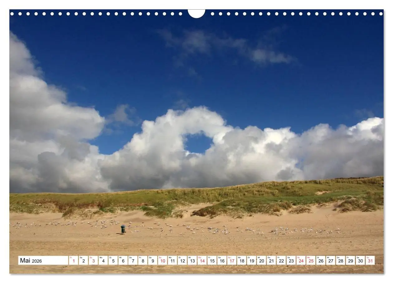 Bild: 9783516029888 | Callantsoog (Wandkalender 2026 DIN A3 quer), CALVENDO Monatskalender