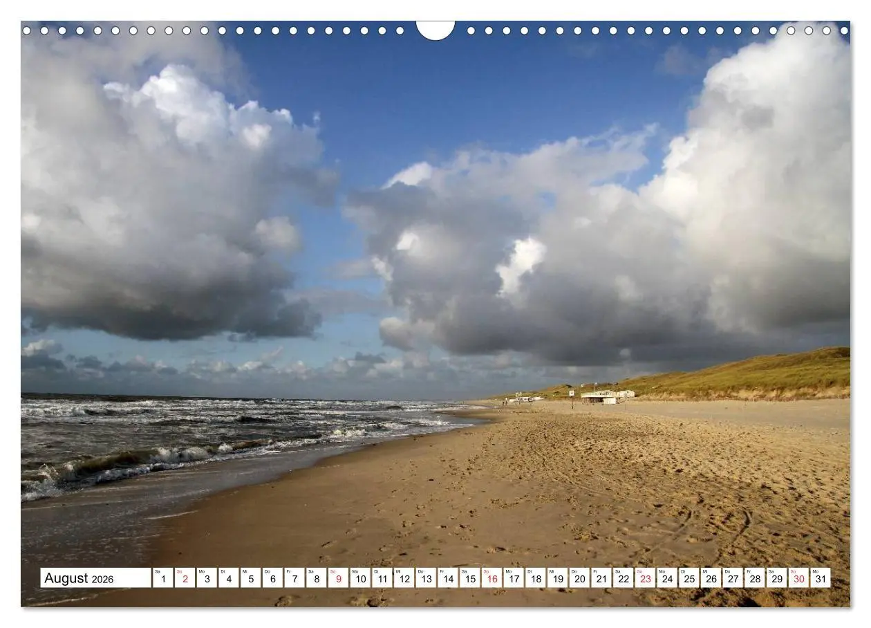 Bild: 9783516029888 | Callantsoog (Wandkalender 2026 DIN A3 quer), CALVENDO Monatskalender