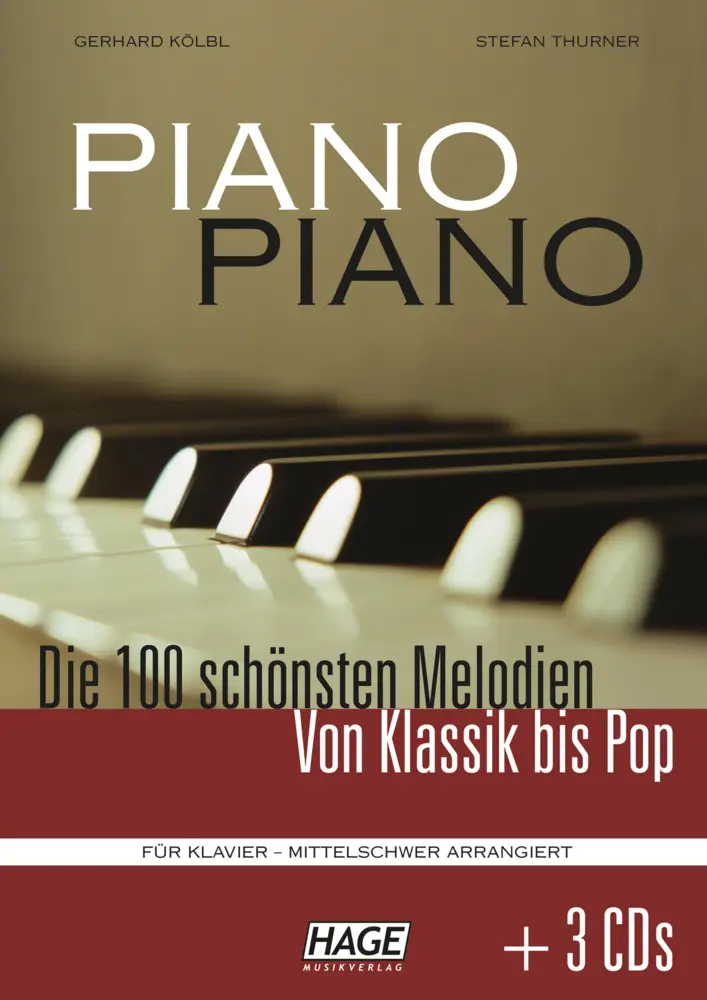 Cover: 9783930159888 | Piano, Piano | Gerhard Kölbl | Taschenbuch | 264 S. | Deutsch | 2005
