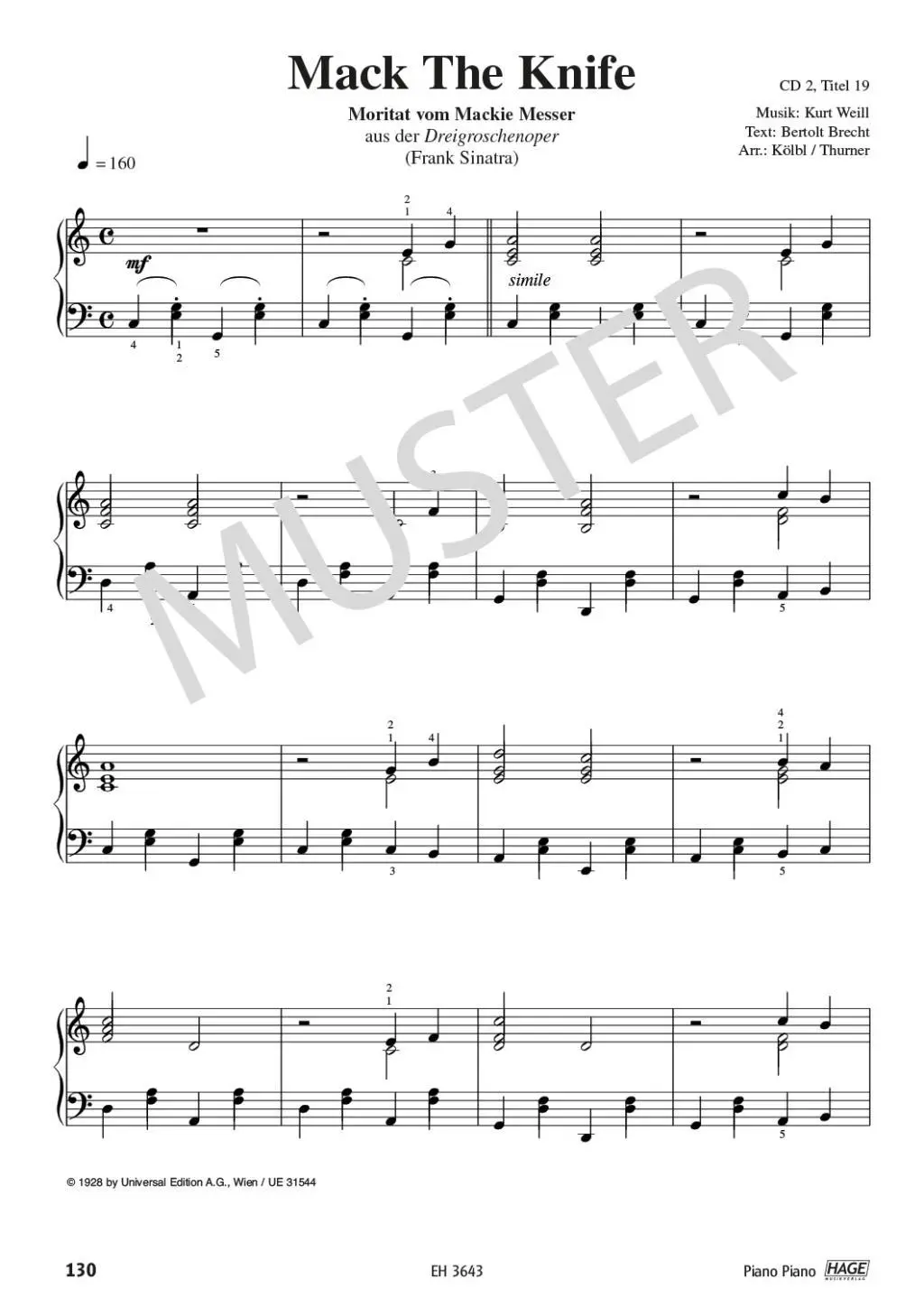Bild: 9783930159888 | Piano, Piano | Gerhard Kölbl | Taschenbuch | 264 S. | Deutsch | 2005