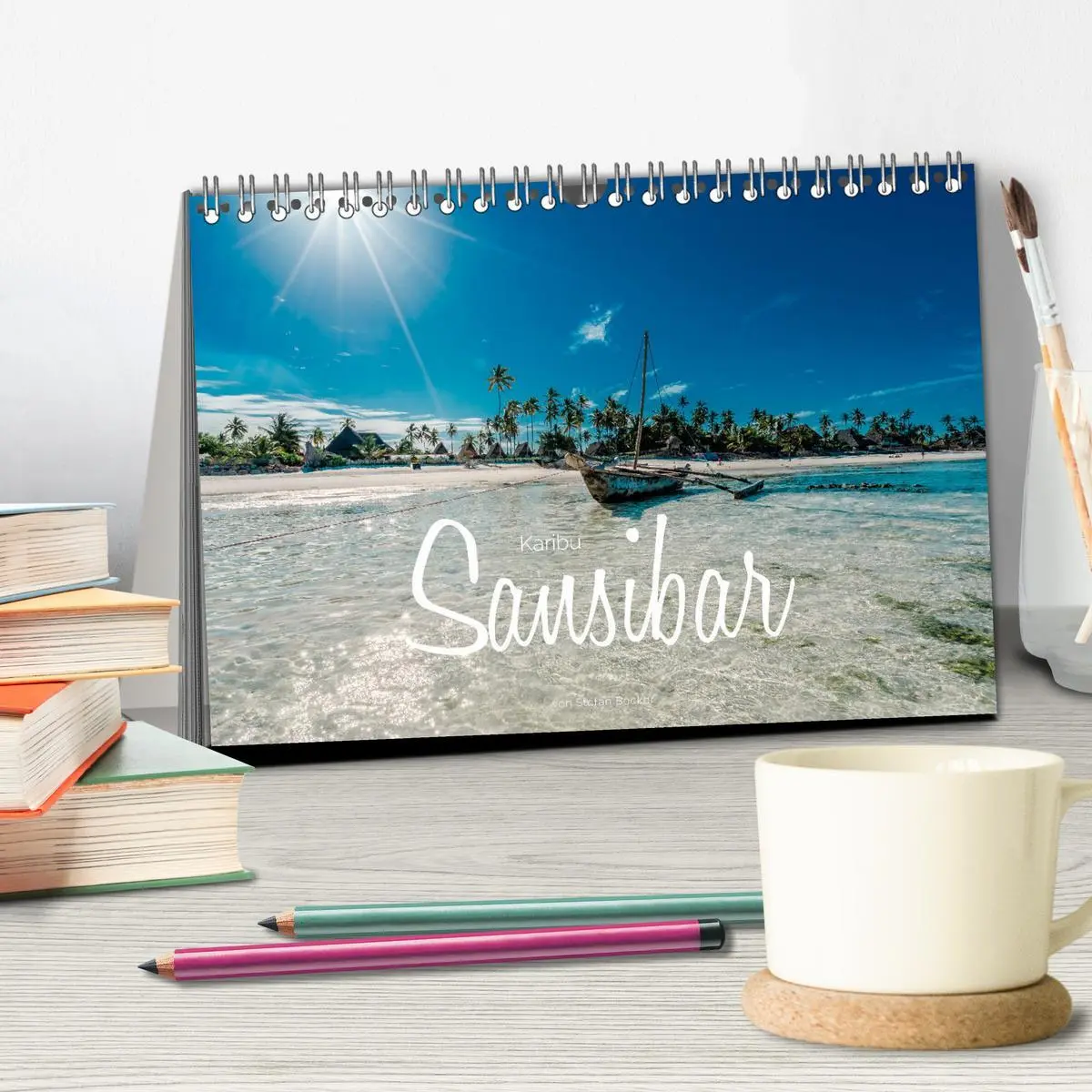 Bild: 9783457859988 | Karibu Sansibar (Tischkalender 2026 DIN A5 quer), CALVENDO...