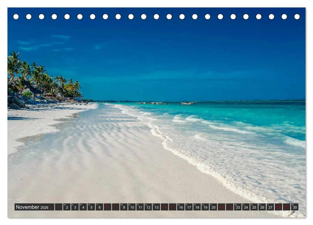 Bild: 9783457859988 | Karibu Sansibar (Tischkalender 2026 DIN A5 quer), CALVENDO...