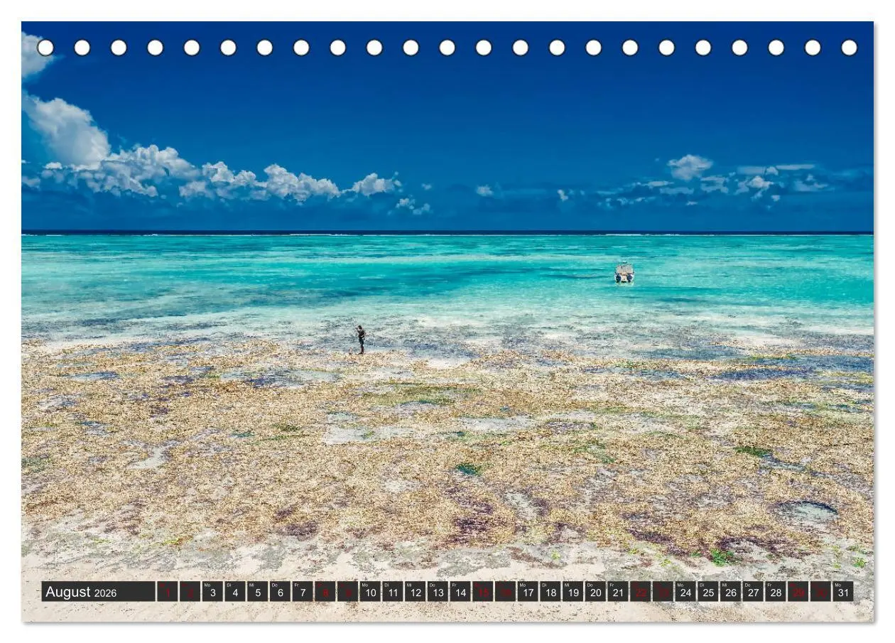 Bild: 9783457859988 | Karibu Sansibar (Tischkalender 2026 DIN A5 quer), CALVENDO...