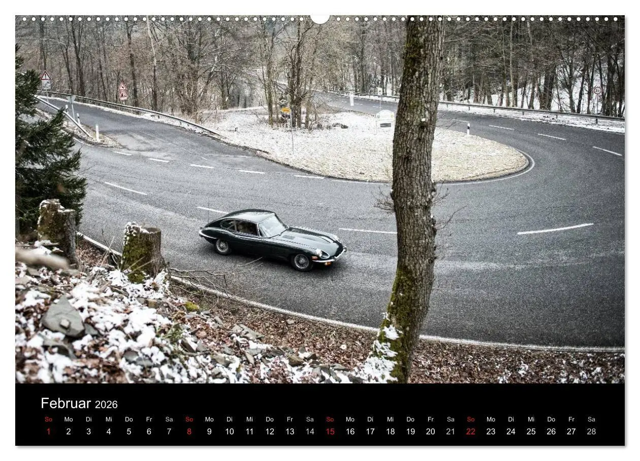 Bild: 9783516019988 | Jaguar E-Type 2026 (hochwertiger Premium Wandkalender 2026 DIN A2...