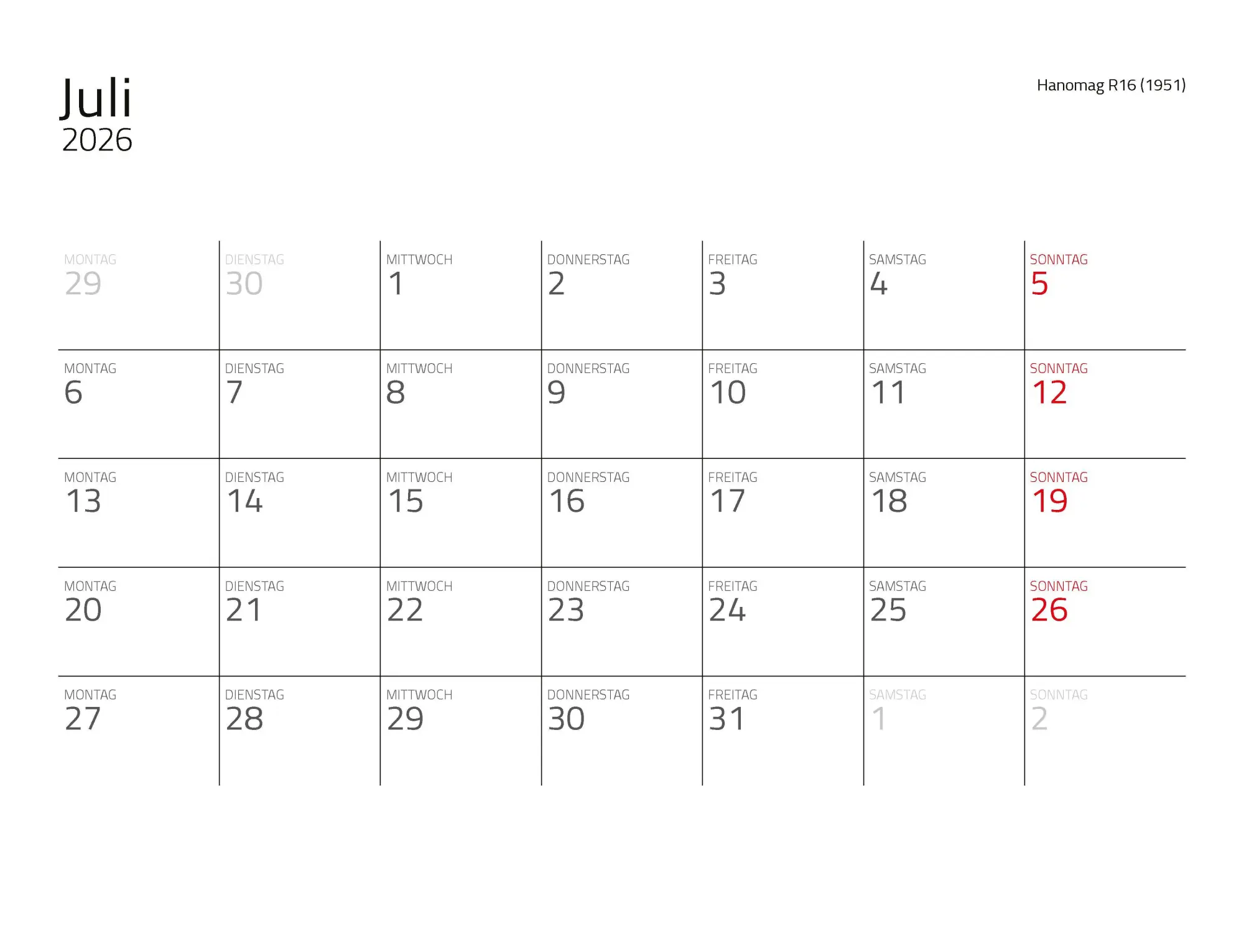 Bild: 9783966649988 | Traktor Klassiker Kalender 2026 Eintragkalender | Kalender | 14 S.