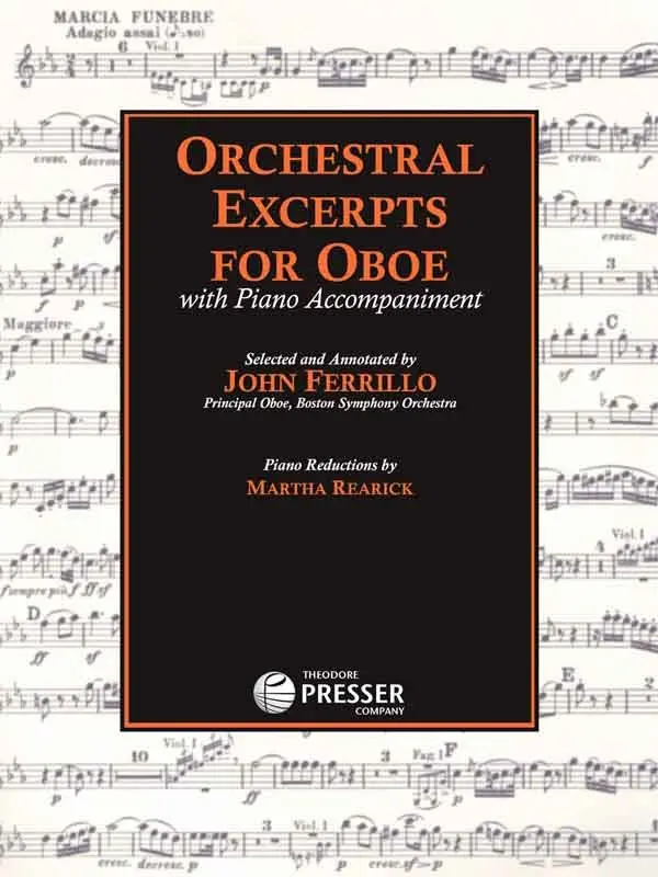 Cover: 9781598060089 | Orchestral Excerpts for Oboe | With Piano Accompaniment | Prokofiev