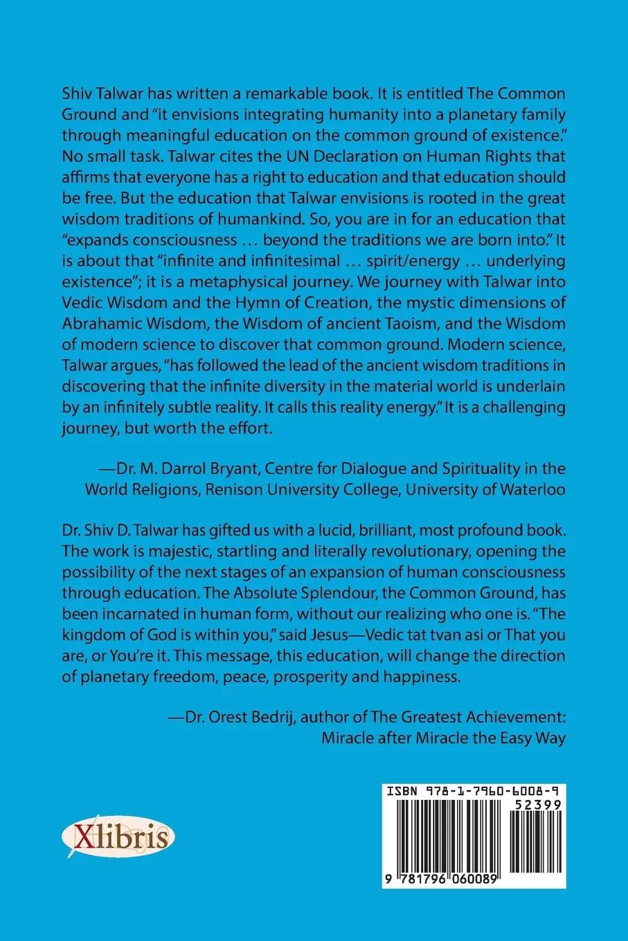 Rückseite: 9781796060089 | The Common Ground | Shiv Talwar | Taschenbuch | Englisch | 2019