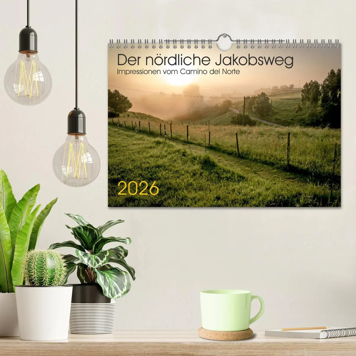 Bild: 9783457800089 | Der nördliche Jakobsweg (Wandkalender 2026 DIN A4 quer), CALVENDO...