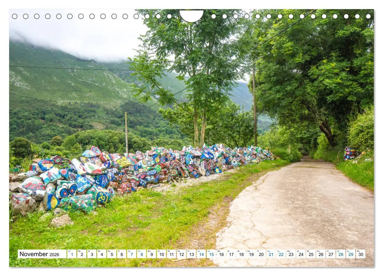 Bild: 9783457800089 | Der nördliche Jakobsweg (Wandkalender 2026 DIN A4 quer), CALVENDO...