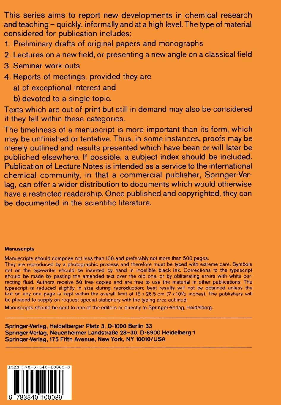 Rückseite: 9783540100089 | Electrochemistry | A Reformulation of the Basic Principles | Hertz | x