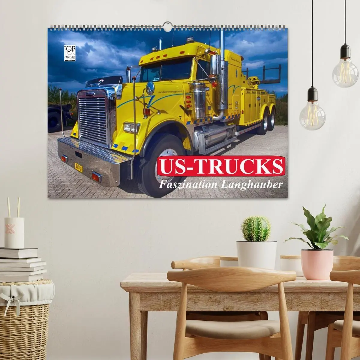 Bild: 9783569910089 | US-Trucks. Faszination Langhauber (Wandkalender 2027 DIN A2 quer),...
