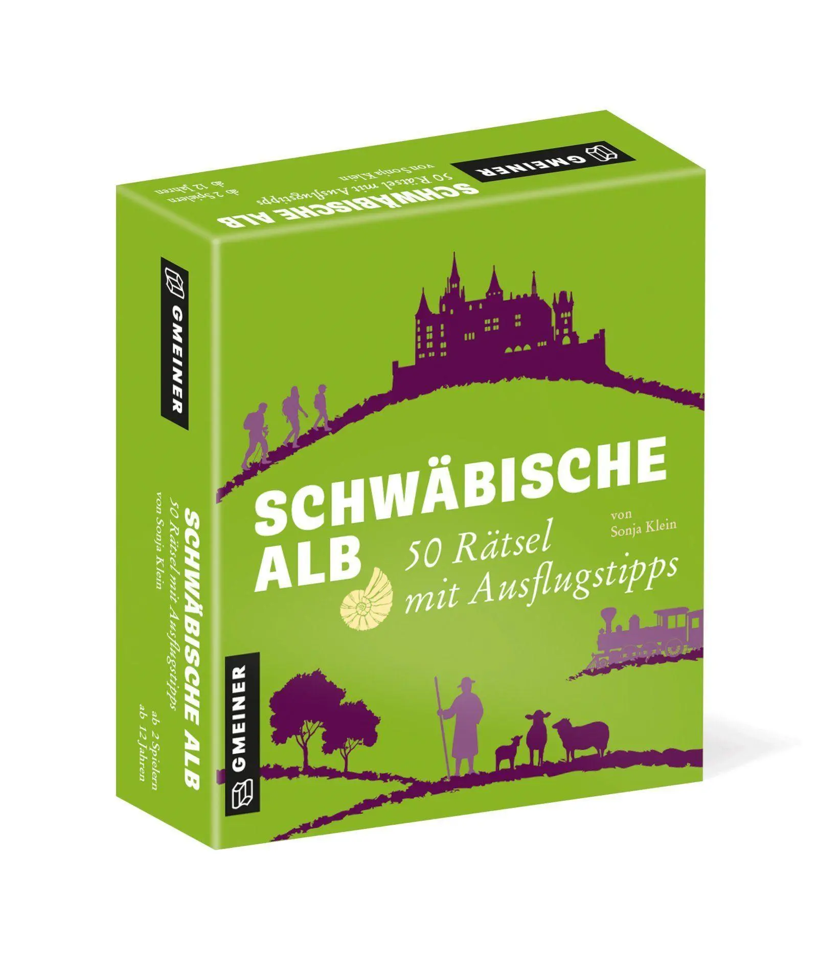 Cover: 9783839280089 | Schwäbische Alb - 50 Rätsel mit Ausflugstipps | Sonja Klein | Spiel