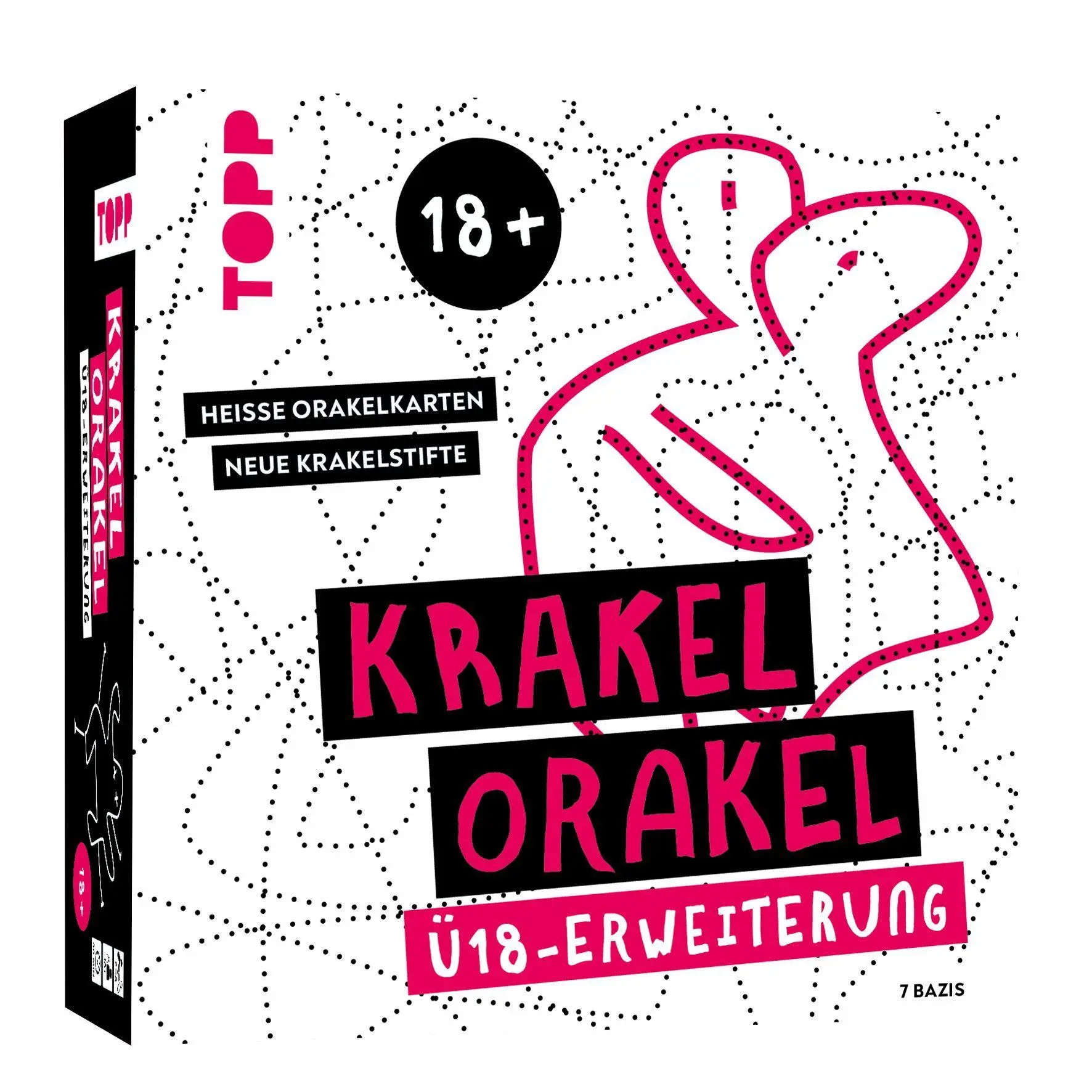 Cover: 4007742170189 | Krakel-Orakel Ü18-Erweiterung - Heiße Orakelkarten, neue Krakelstifte